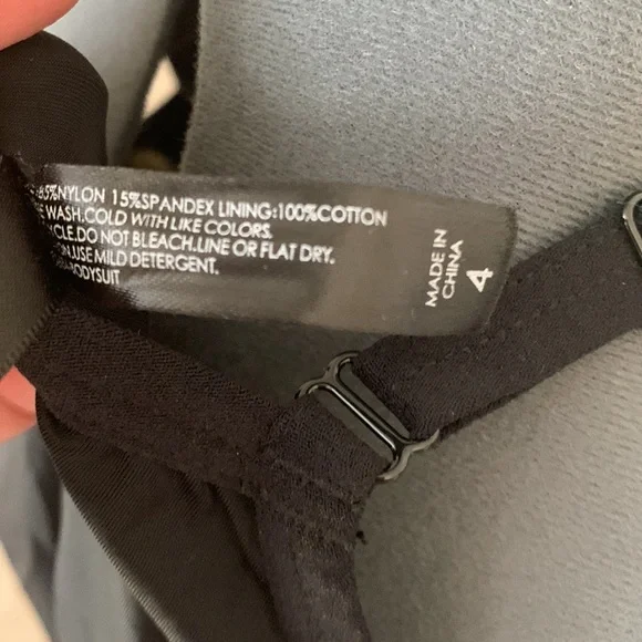 ❌SOLD❌Torrid Bodysuit Black - Picture 8 of 9